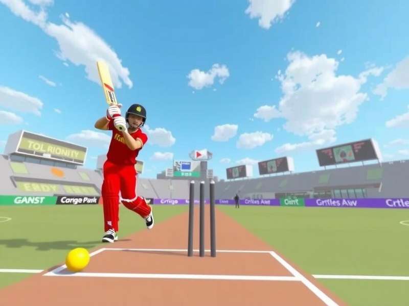 VR Cricket Dominion in Action VR Cricket Dominion Gameplay